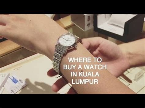 kuala lumpur watches replica|where to buy watches malaysia.